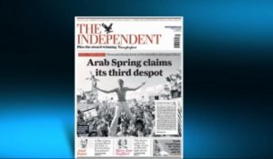 "Le printemps arabe emporte un troisième despote"