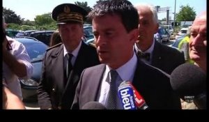 Sécurité routière : Manuel Valls fait étape dans le Gard