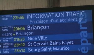 Aucun train au départ ni à l'arrivée d'Austerlitz