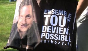 "Fête de la Violette" des sarkozystes de l'UMP en Sologne