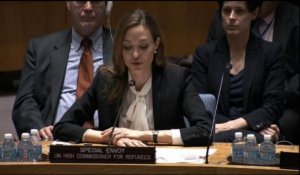 Angelina Jolie demande à l'ONU de soutenir les victimes de viol