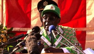 Zimbabwe: le président Mugabe entre en campagne