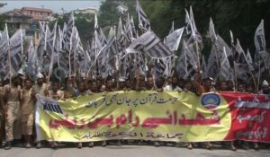 Cachemire: manifestation anti-indienne au Pakistan