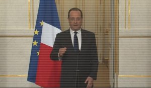 Cahuzac: Hollande regrette "un outrage à la République"