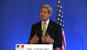 La Syrie au menu de la rencontre entre Fabius et Kerry