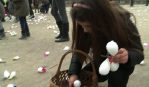 Le Secours populaire organise sa chasse aux oeufs de Pâques