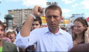 Vague de soutien populaire pour Navalny, le candidat-opposant à la mairie de Moscou