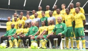 CAN2013: l'équipe sud-africaine à l'entraînement