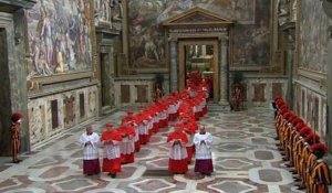 Conclave: les 115 cardinaux sont entrés dans la Chapelle Sixtine