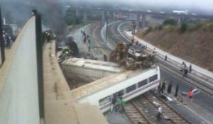 Un train déraille à Saint-Jacques de Compostelle, au moins 77 morts