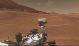 Mission accomplie pour le robot Curiosity qui s'est posé sur Mars
