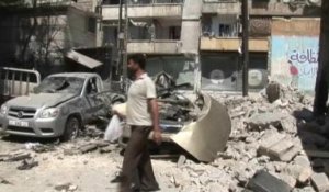 Guerre en Syrie : Alep vit au rythme des bombardements