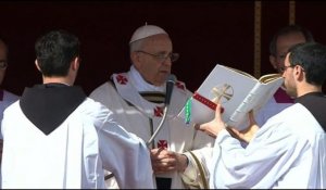 Vatican: messe inaugurale du pape François