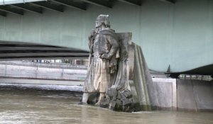 La Seine en crue pour le troisième jour consécutif