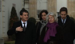 La veuve du préfet Claude Erignac reçue par M. Valls