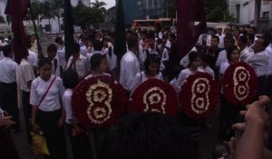 Birmanie: commémoration du soulèvement réprimé de 1988
