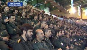 Démonstration de force de l'armée iranienne
