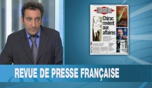 Revue de presse France. Jacques Chirac et les emplois fictifs de la mairie de Paris