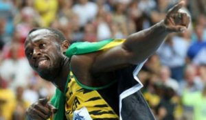 Usain Bolt champion du monde du 100 m à Moscou