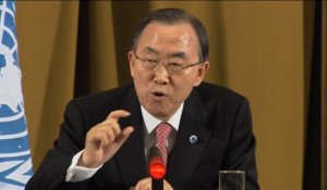 Syrie: Ban Ki-moon craint la "dissolution" du pays