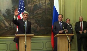 En Russie, Kerry cherche un "terrain d'entente" sur la Syrie