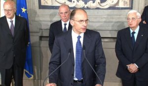 Italie: Enrico Letta chargé de former le gouvernement