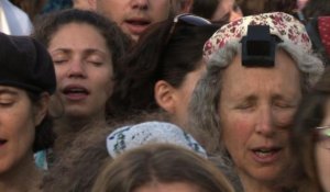 Jérusalem: des féministes prient devant le Mur des Lamentations
