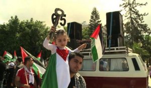 Les Palestiniens commémorent la "nakba"