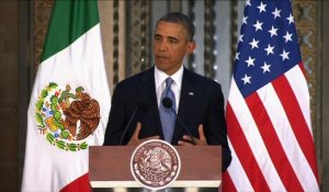 Obama au Mexique pour "plus de coopération, plus d'échange"