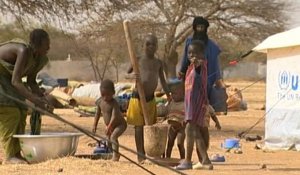 Afflux de réfugiés maliens au camp de Goudebou au Burkina Faso