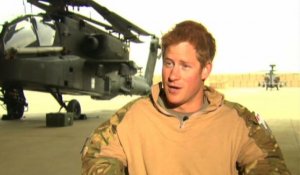 Interview du Prince Harry au terme de sa mission en Afghanistan