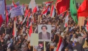 Irak: Manifestations pro-gouvernementales à Najaf