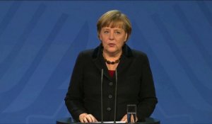 Démission du pape: Merkel exprime son "plus grand respect"
