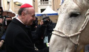Italie: bénédiction des animaux et des éleveurs