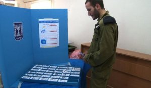 Les soldats israéliens votent dès ce week-end