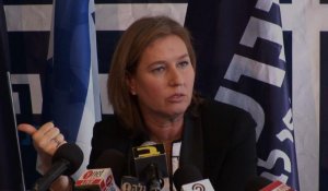 Livni: les citoyens doivent être alertés par les propos d'Obama