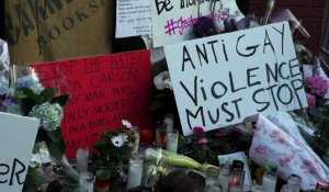 New York: manifestation après le meurtre d'un homosexuel