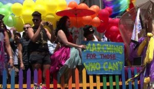 Afrique du Sud: la Gay Pride pour les droits des gays en Afrique