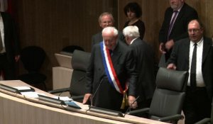 Gaudin formellement réélu maire de Marseille, pour la 4e fois