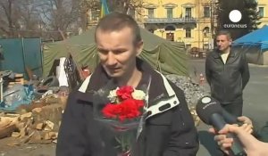 Ukraine : les blessés de Maidan rentrent au pays