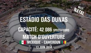Les stades de la coupe du monde 2014 au Brésil