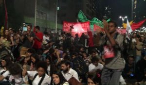 Manifestations anti-Mondial au Brésil, incidents à Sao Paulo