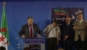 Algérie: Benflis ne "reconnait pas" la victoire de Bouteflika