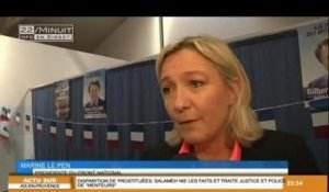 Marine Le Pen en visite dans le Gard