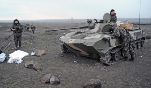 Reportage : l'est de l'Ukraine sur le pied de guerre