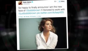 Kate Upton est le nouveau visage des produits de beauté Bobbi Brown