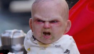 Un bébé démoniaque terrorise les passants à New York - ZAPPING ACTU DU 16/01/2014