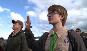 Débarquement: des scouts célèbrent 70 ans de paix