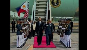 Barack Obama conclut aux Philippines sa tournée asiatique