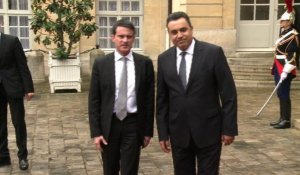 Sécurité: le Premier ministre tunisien M. Jomaa a rencontré Manuel Valls